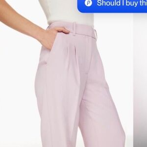 Aritzia Effortless Lilac pants size 4